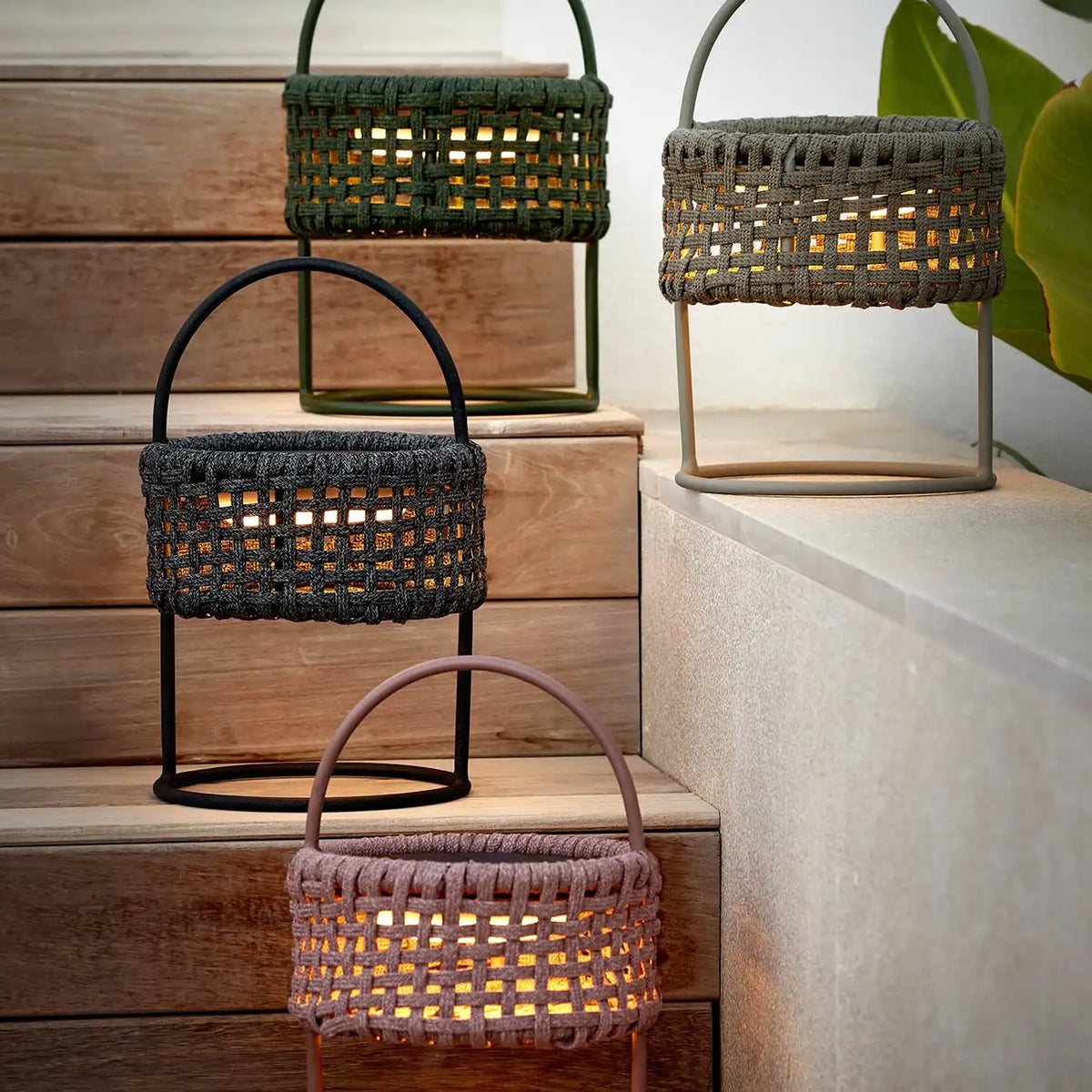 Illusion Lamp Soft Rope, Dark Grey Eleish Van Breems Home