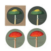 2 Sided Coasters, Set of 4