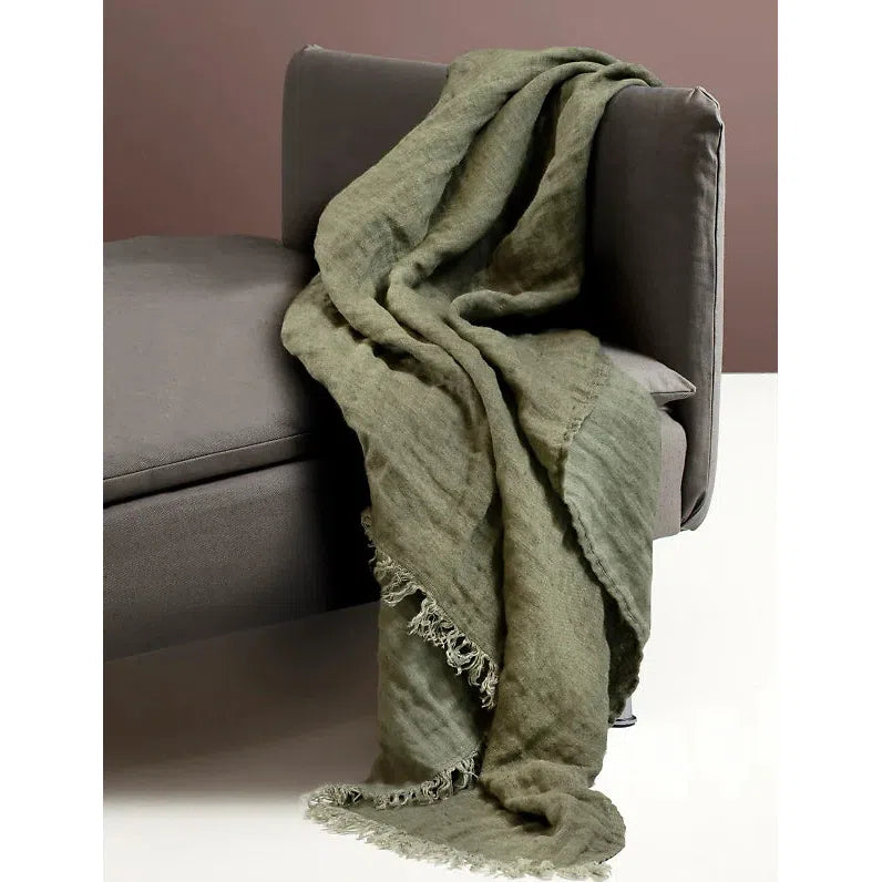Hannelin Linen Throw Eleish Van Breems Home