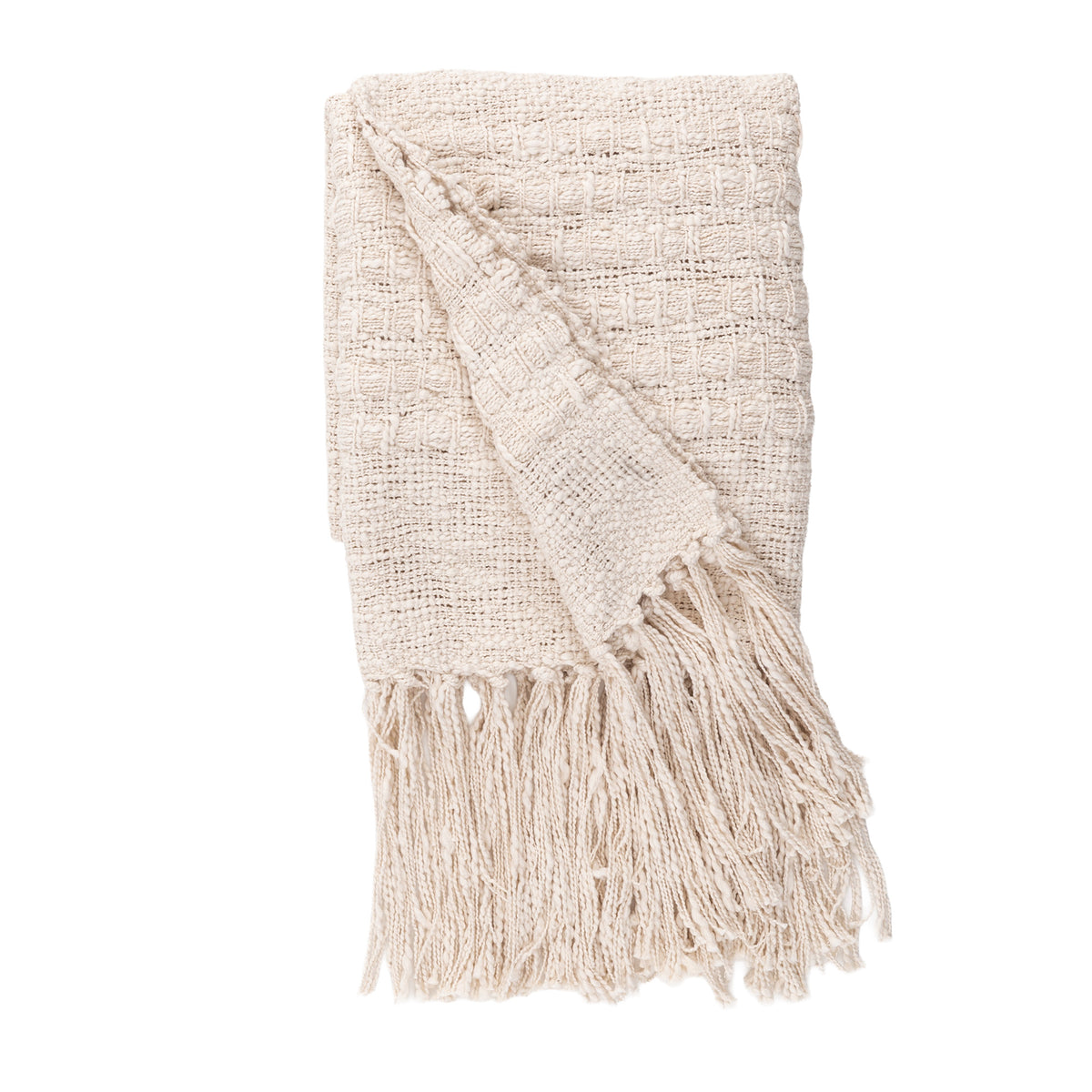 Luma Throw with Fringe Eleish Van Breems Home