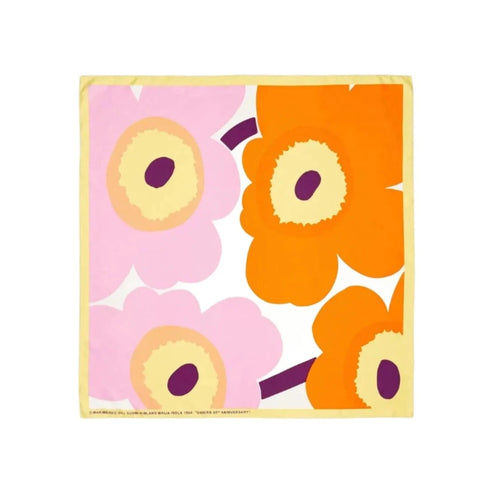 Marimekko Lauhtua Unikko Silk Scarf