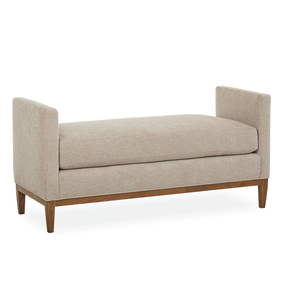 Dylan End of Bed Bench in Sahara Dune Green Eleish Van Breems Home