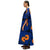 Marimekko Kellotus Unikko Dress, Blue & Black Floral Eleish Van Breems Home