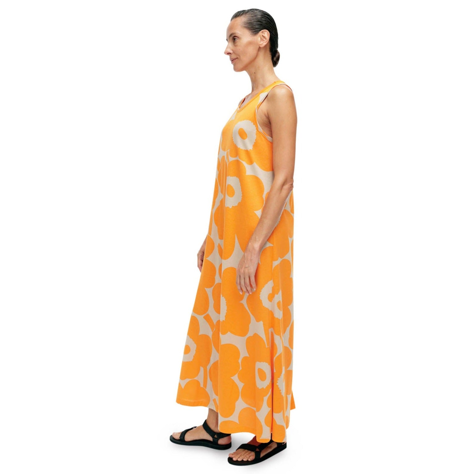 marimekko orange dress MARIMEKKO DRESS MIGOT UNIKKO ORANGE /LIGHT PINK