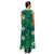 Marimekko Migot Unikko Dress, Blue With Green & Pink Pistol Flowers Eleish Van Breems Home