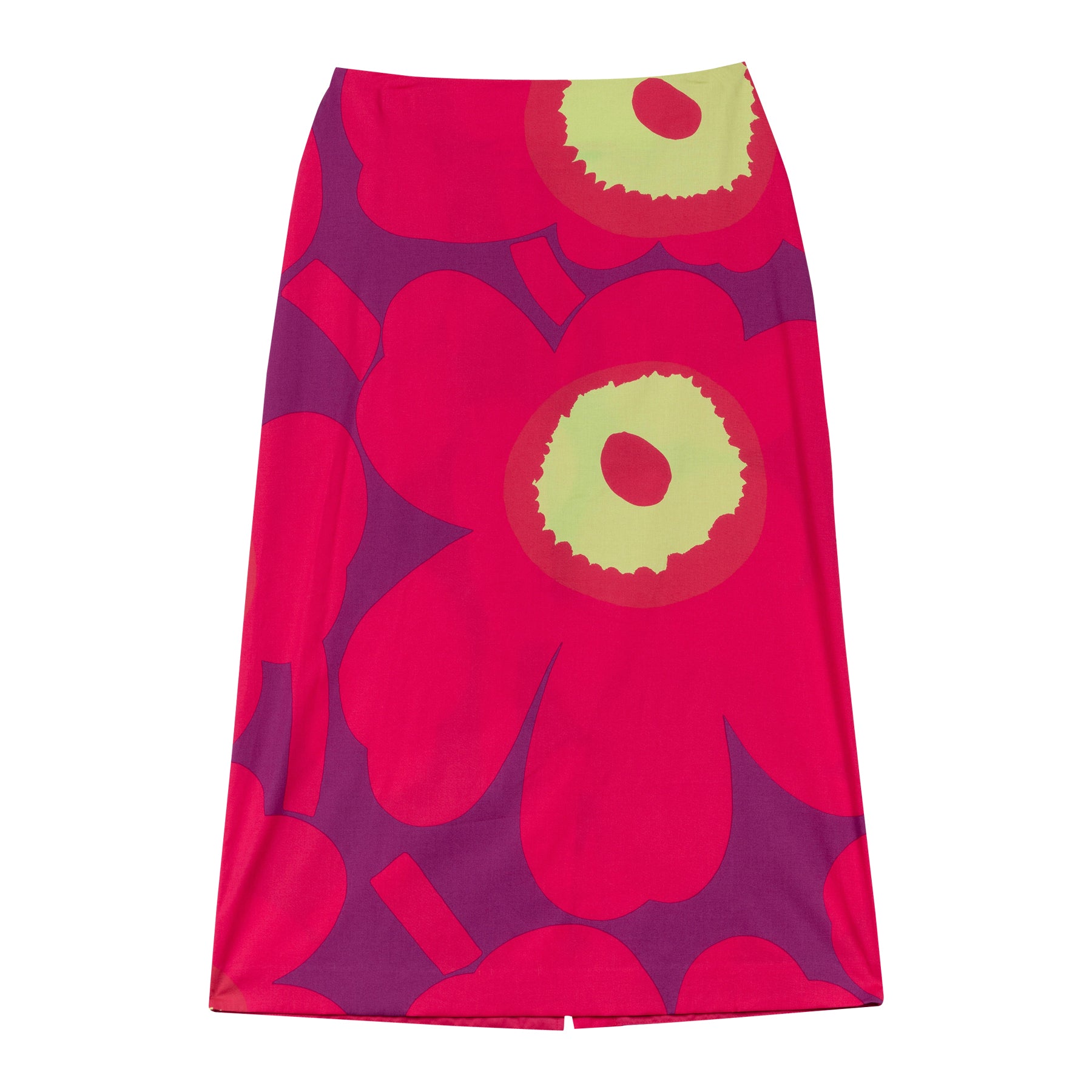 Marimekko Olemus Unikko Skirt, Pink Floral Eleish Van Breems Home