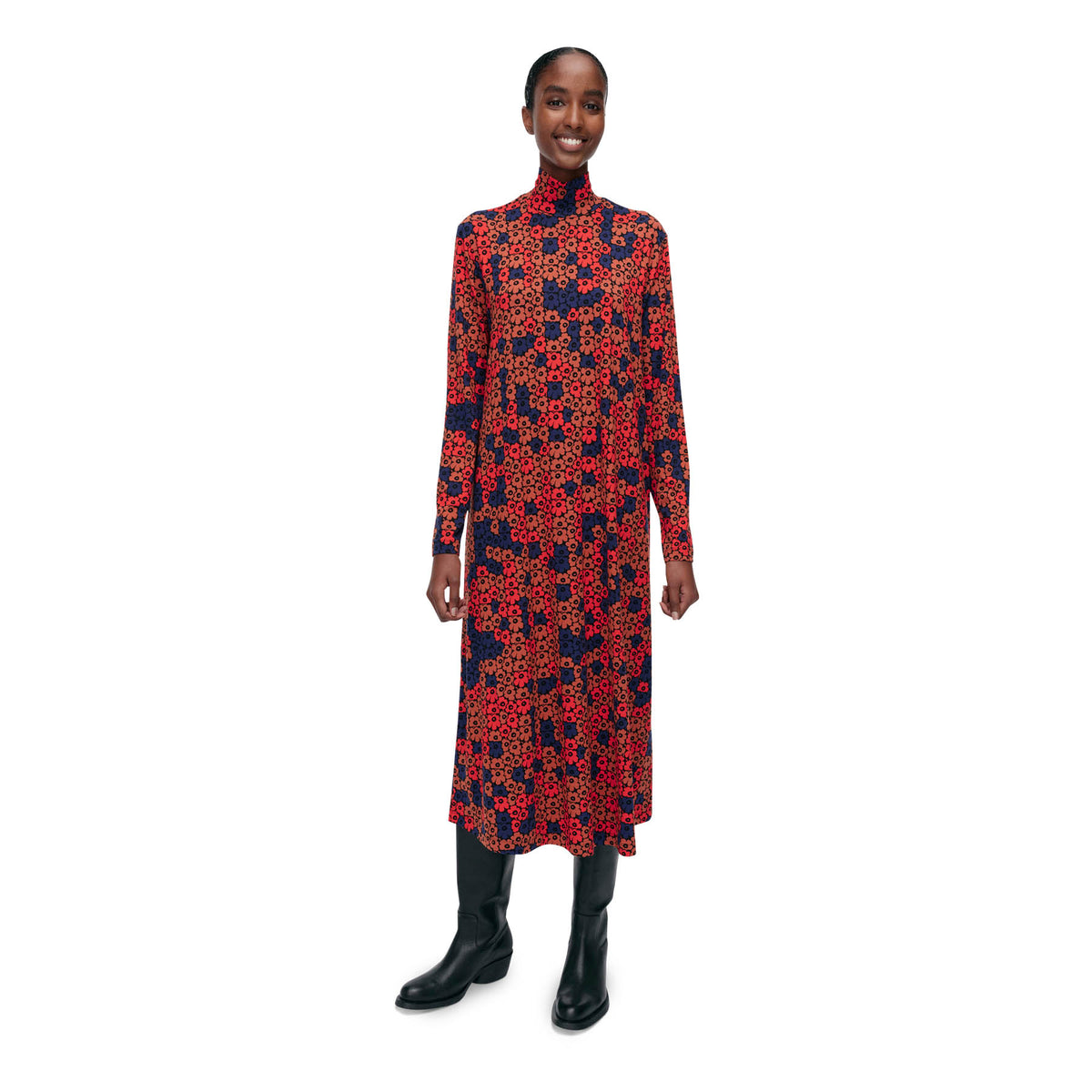 Marimekko Cavea Unikko Knit Dress Eleish Van Breems Home