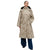 Marimekko Kerta Unikko Coat Off-White & Tan Eleish Van Breems Home