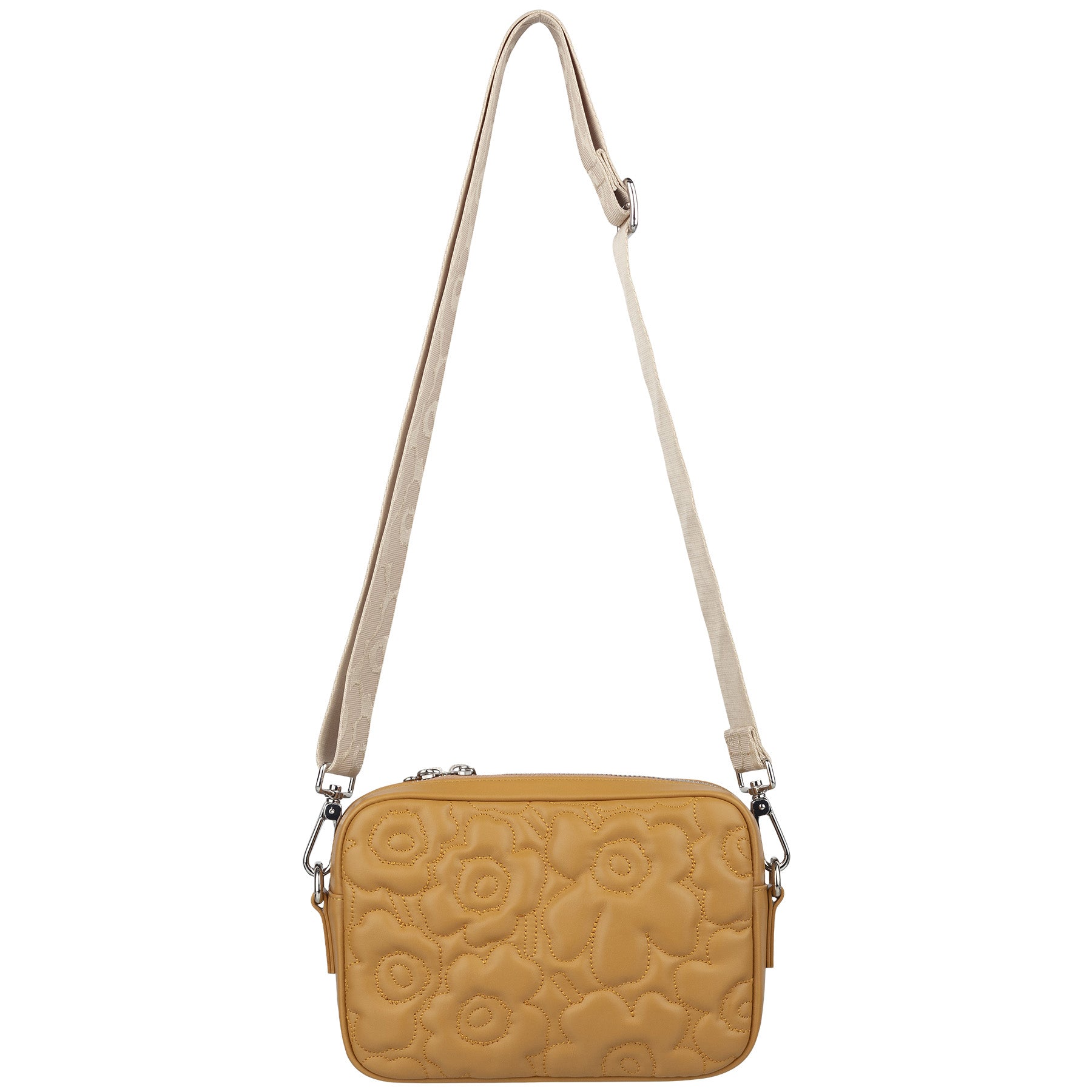 Marimekko Soft Gratha Unikko Leather Shoulder Bag - Eleish Van 