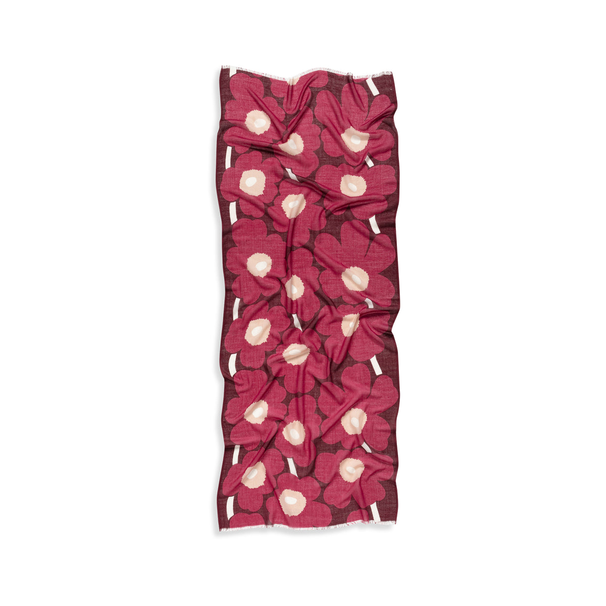 Marimekko Fiore Scarf, Plum Eleish Van Breems Home