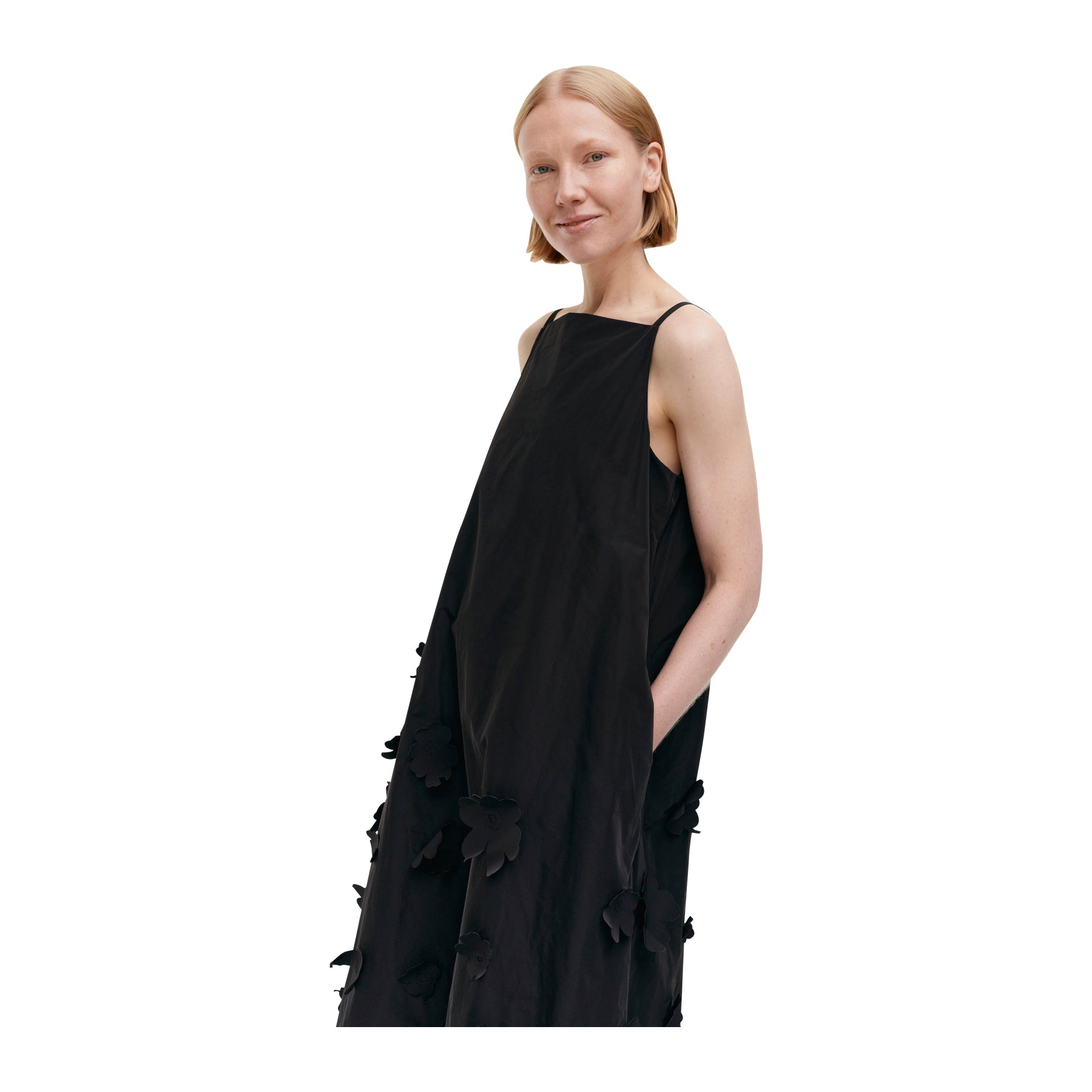 Marimekko Juhlissa Unikko Maxi Dress - Black - Eu 34 (XS) Marimekko Juhlissa Unikko Maxi Dress - Black - Eu 34 (XS)