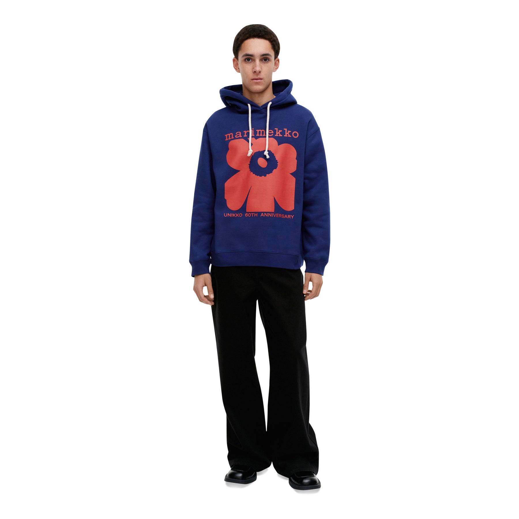 Marimekko Luuppii Placement Hoodie, Blue Eleish Van Breems Home
