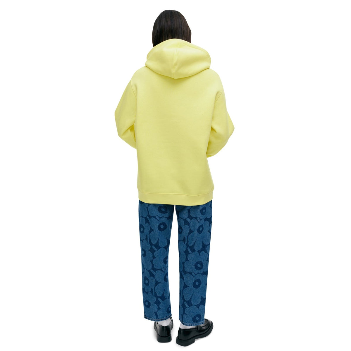 Marimekko Luuppi Unikko Placement Hoodie, Yellow Eleish Van Breems Home