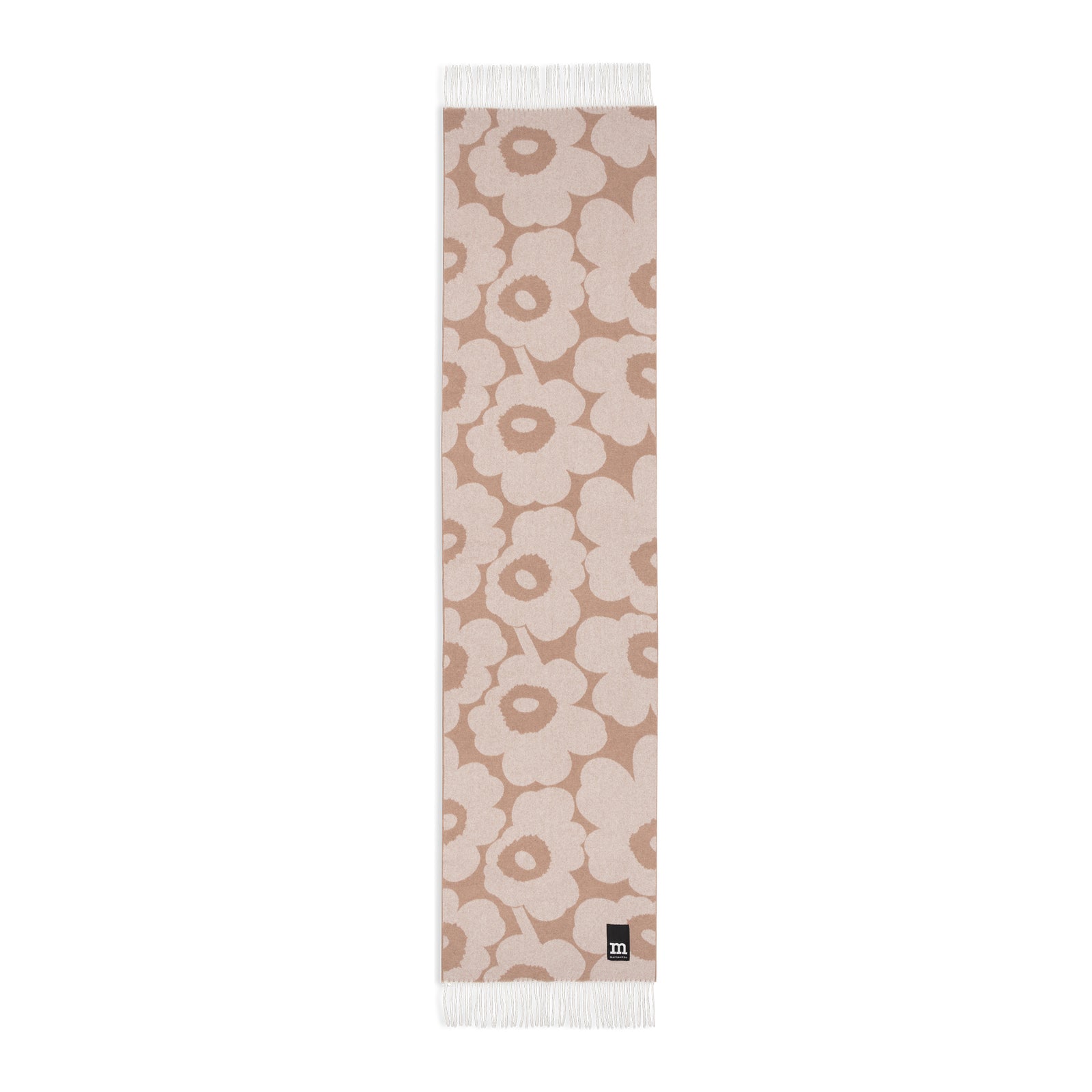 Marimekko Ovlin Unikko Scarf, Beige - Eleish Van Breems Home