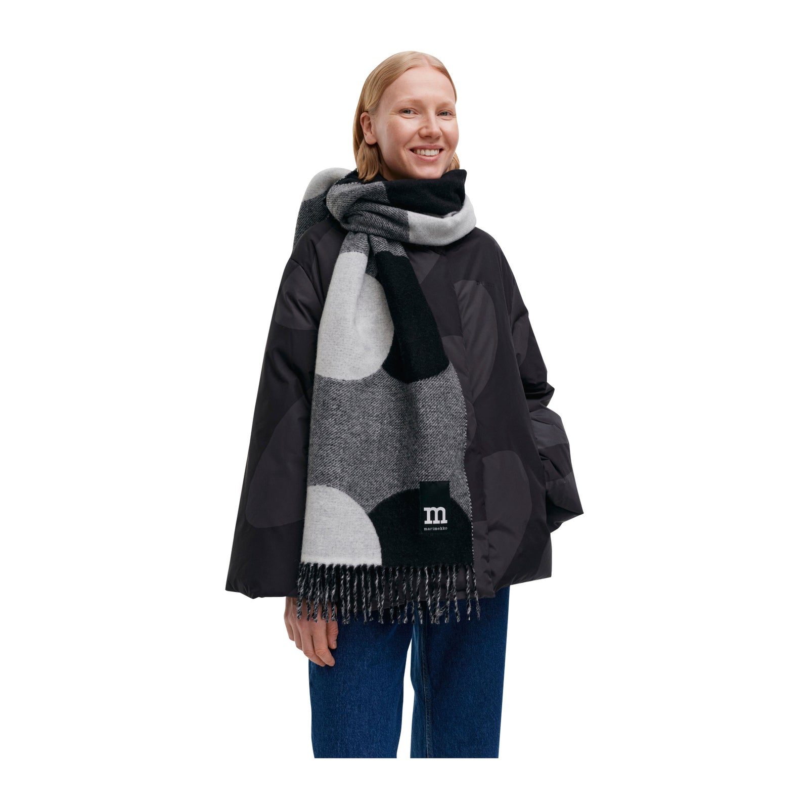 Marimekko Oydis Peili Dot Scarf Eleish Van Breems Home