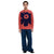 Marimkko Pehmyt Unikko Pullover Sweater Coral And Navy Eleish Van Breems Home
