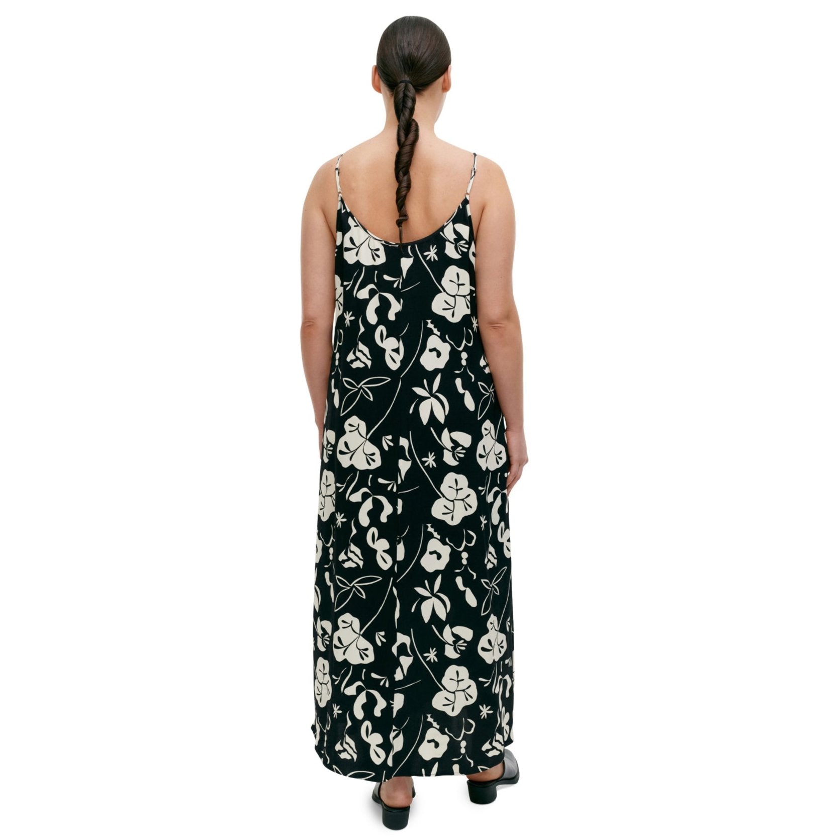 Marimekko Seurassa Nokturno Satin Dress Eleish Van Breems Home