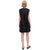 Marimekko Siluetti Unikko Cotton, Satin Dress, Black & Grey Eleish Van Breems Home