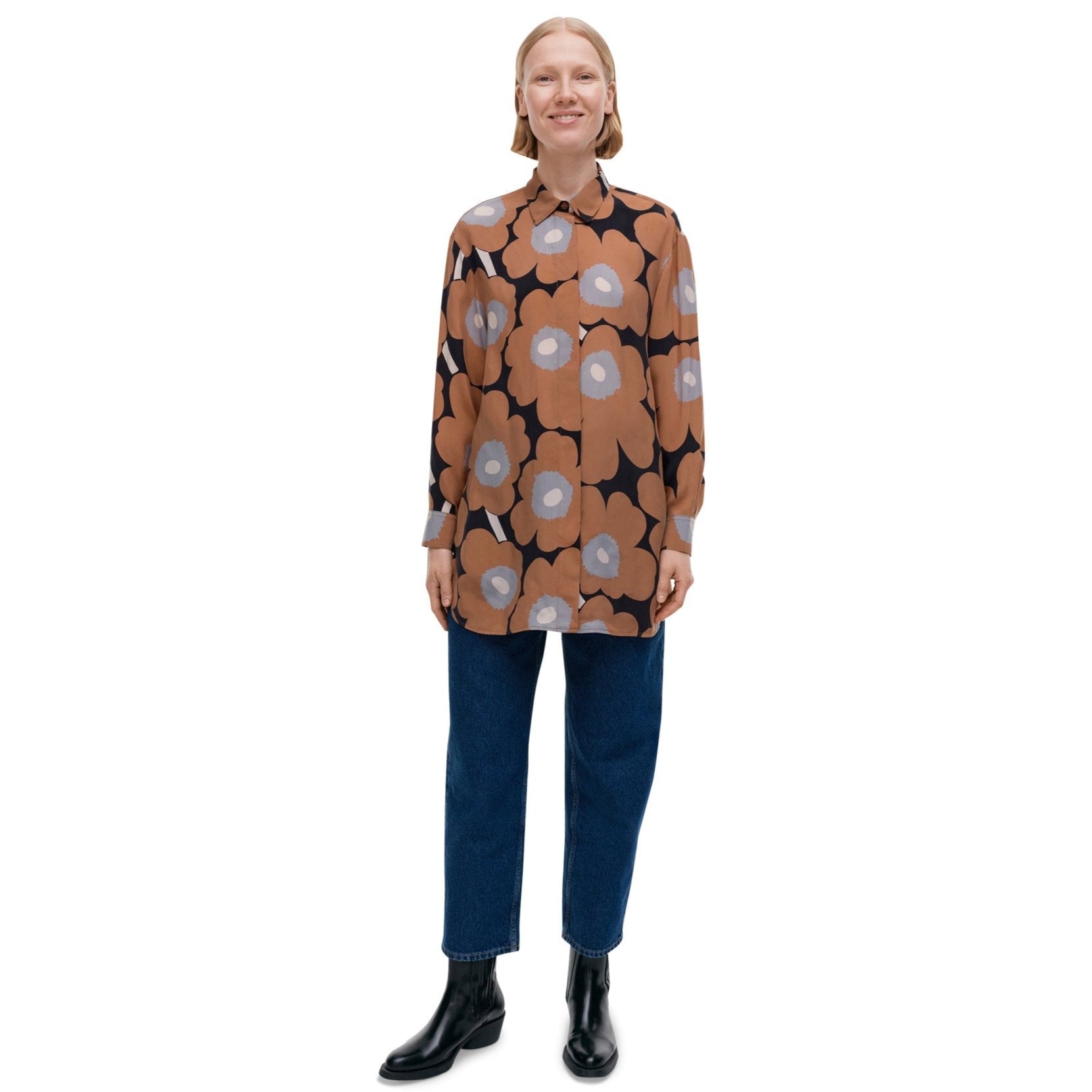 Marimekko Sivuta Unikko Shirt - Eleish Van Breems Home