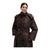 Marimekko Suoja Unikko Down Coat, Brown & Black Eleish Van Breems Home