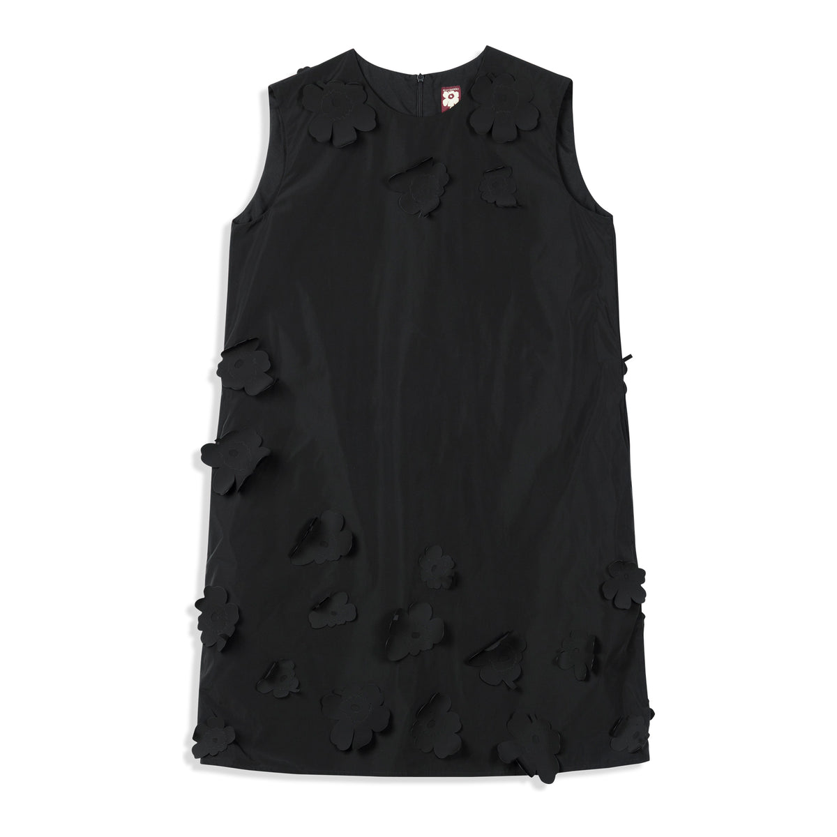 Marimekko Tanssi Unikko Dress, Black Eleish Van Breems Home