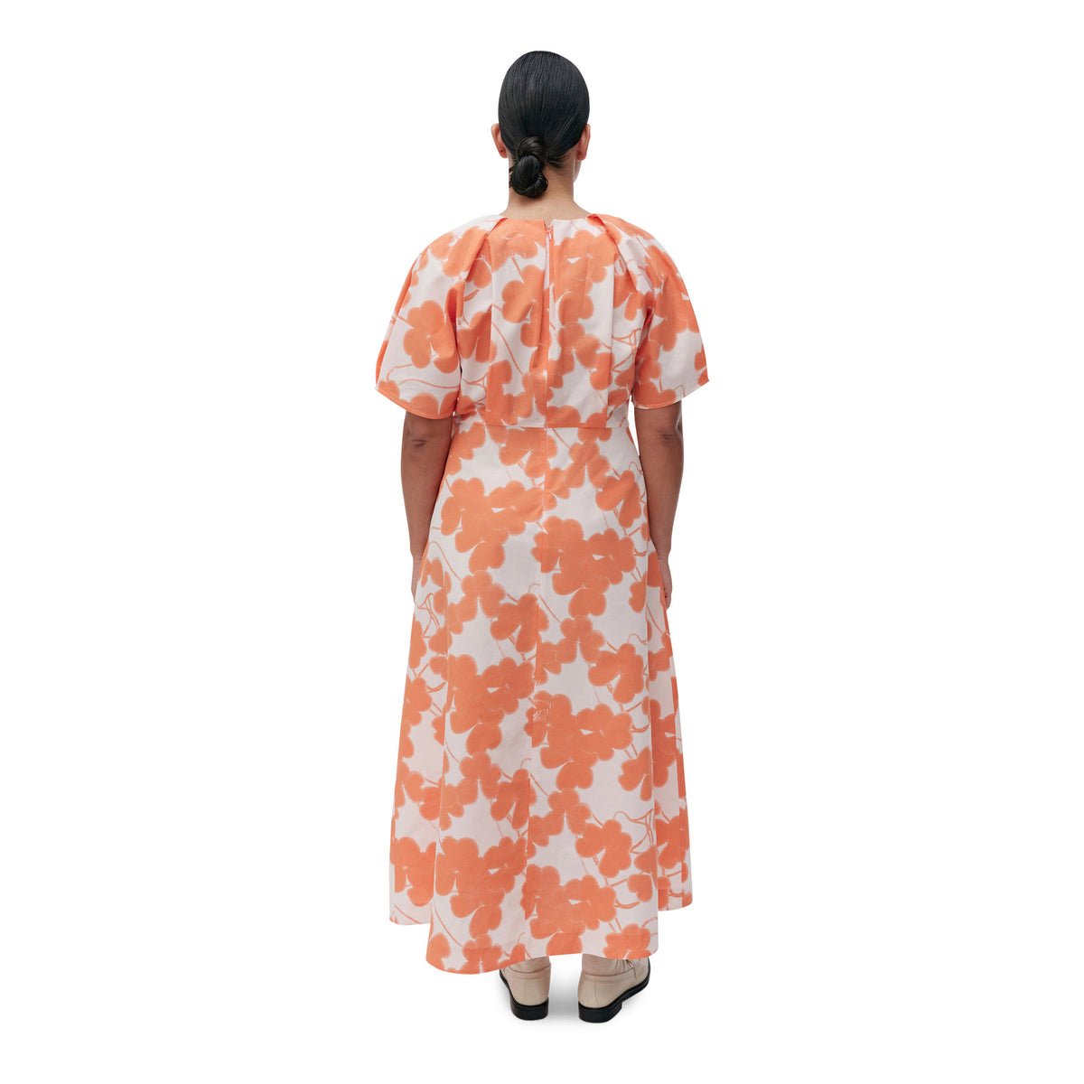 Marimekko Anatomia Ketunleipä Dress, Rose & Orange Eleish Van Breems Home
