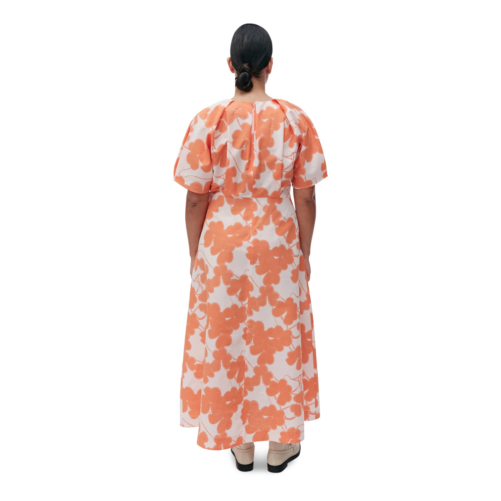 Marimekko Anatomia Ketunleipä Dress, Rose & Orange Eleish Van Breems Home