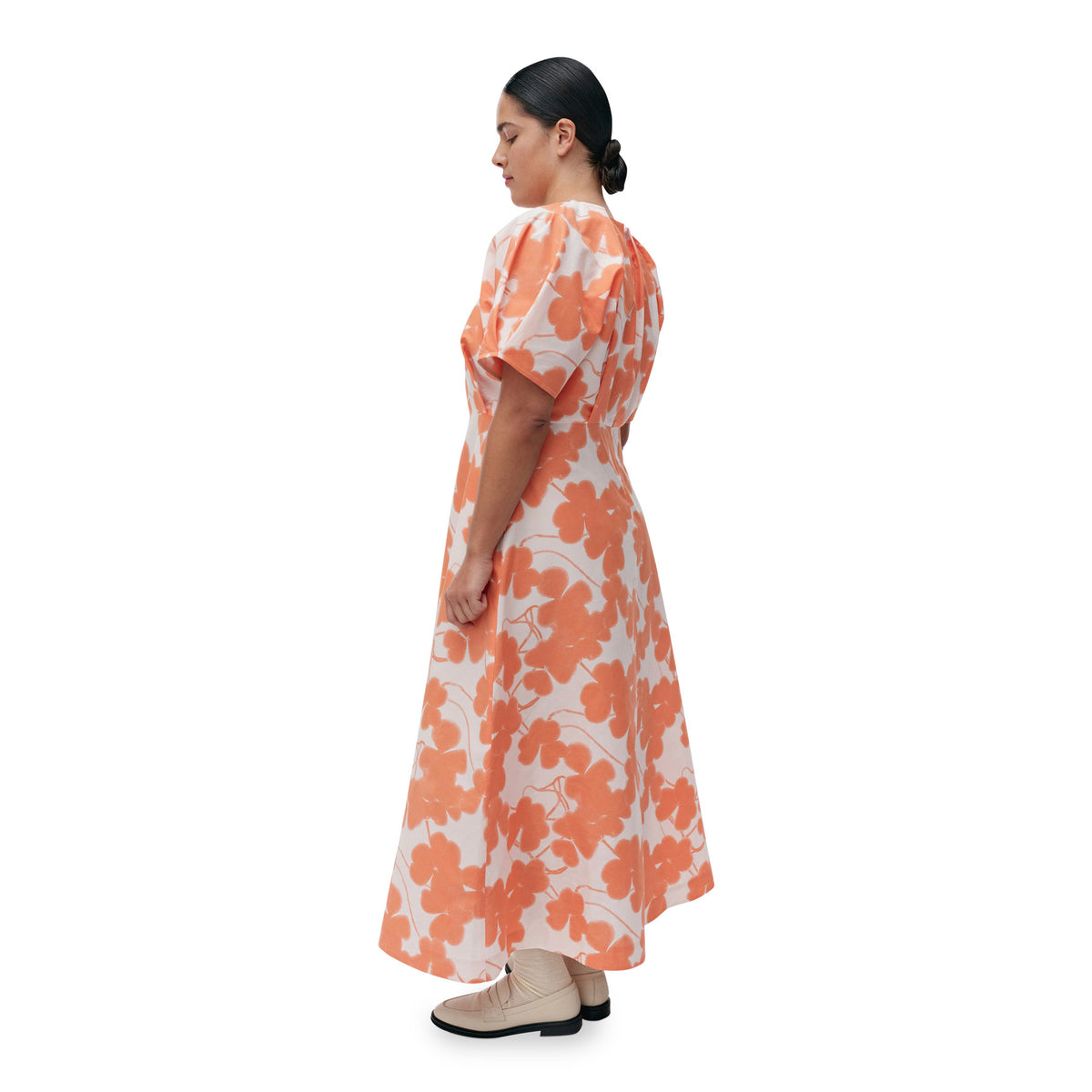 Marimekko Anatomia Ketunleipä Dress, Rose & Orange Eleish Van Breems Home