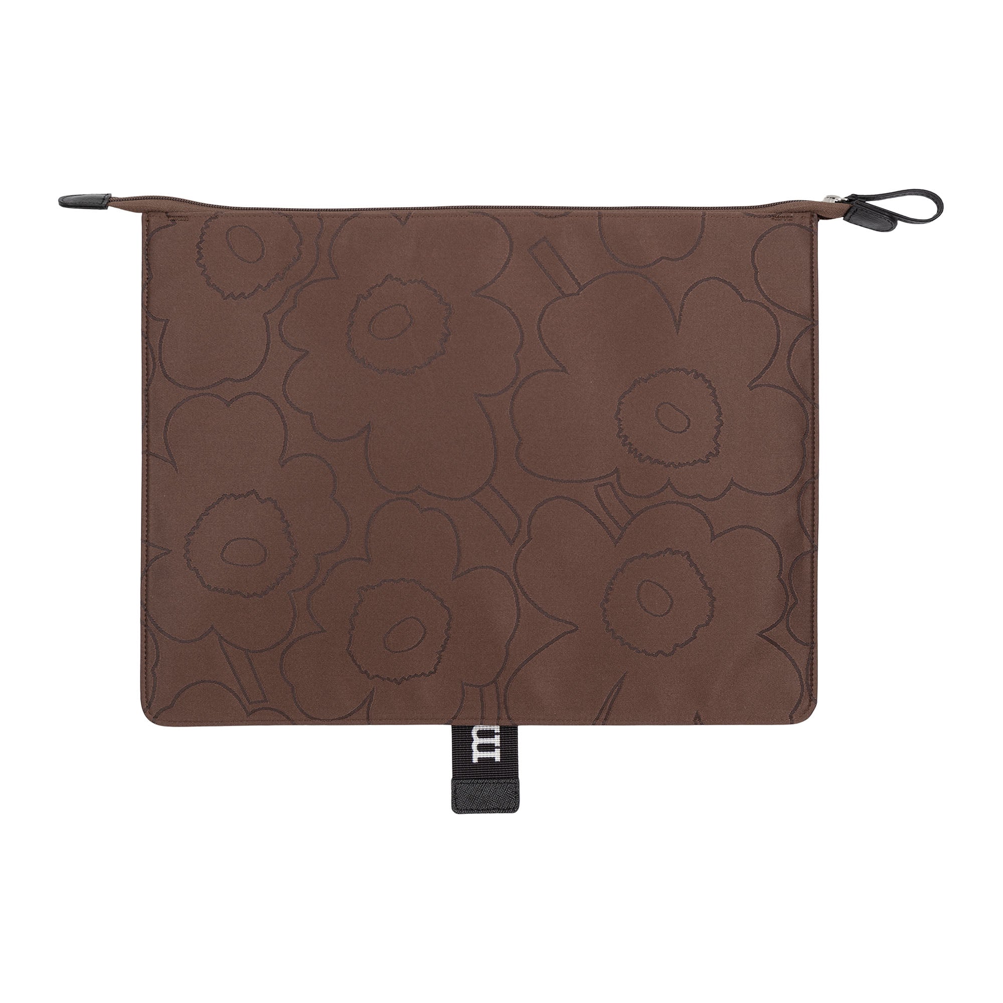 Marimekko Laptop 15" Sleeve Piirto Unikko In Brown & Black Eleish Van Breems Home