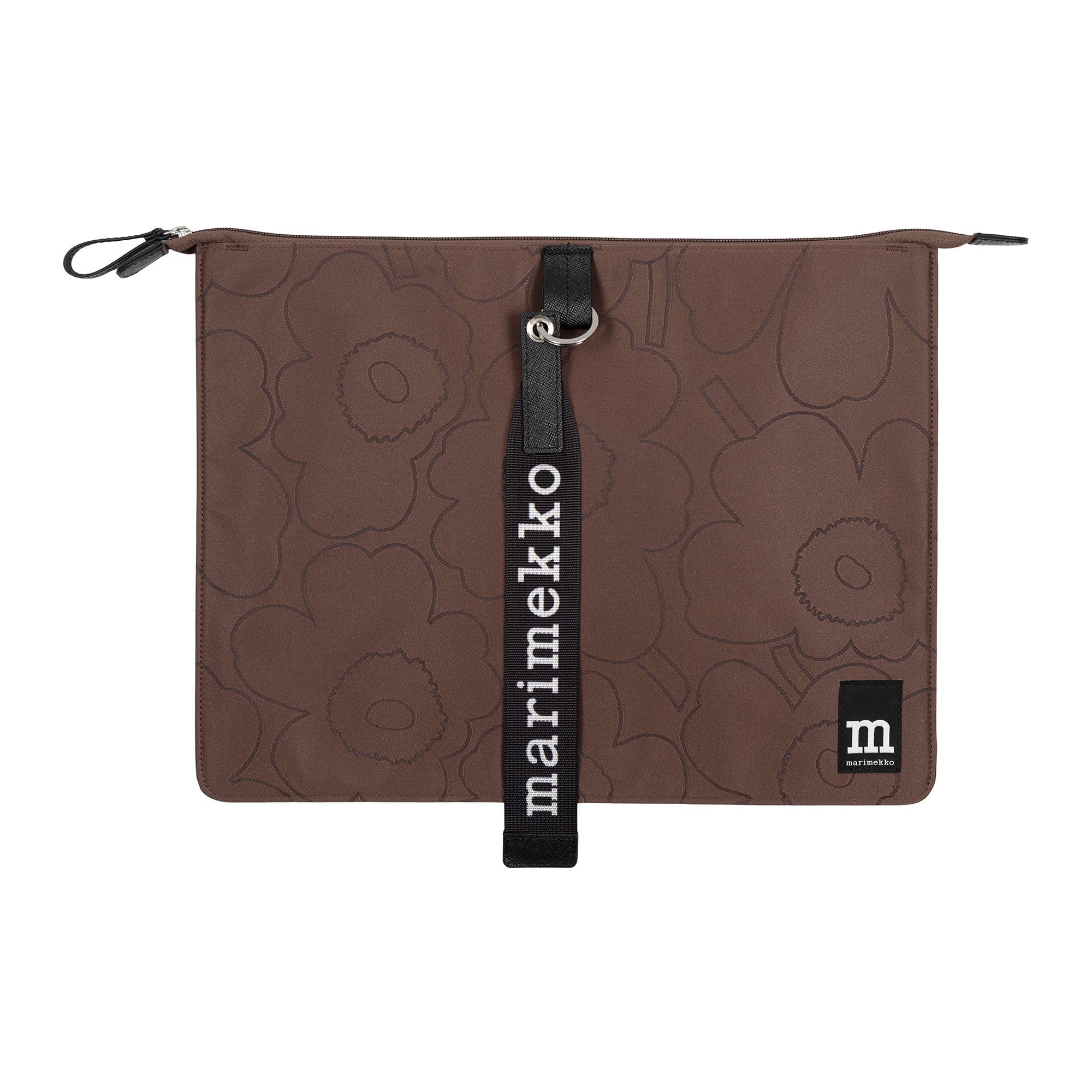 Marimekko Laptop 15" Sleeve Piirto Unikko In Brown & Black Eleish Van Breems Home