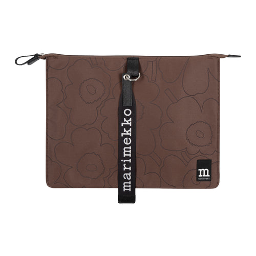Marimekko Laptop 15" Sleeve Piirto Unikko In Brown & Black