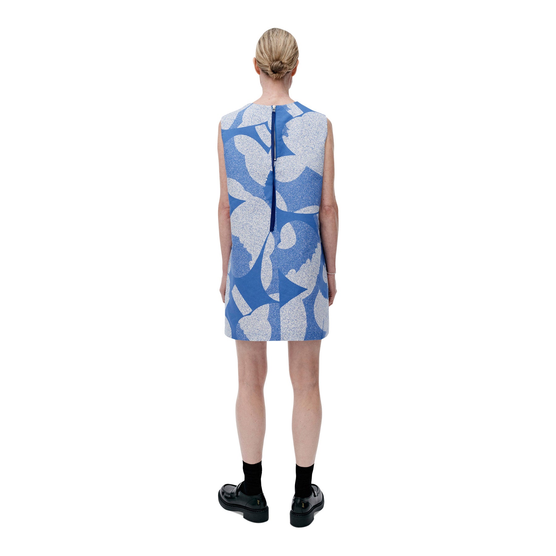 Marimekko Sopiva Unikko Dress, Blue Eleish Van Breems Home