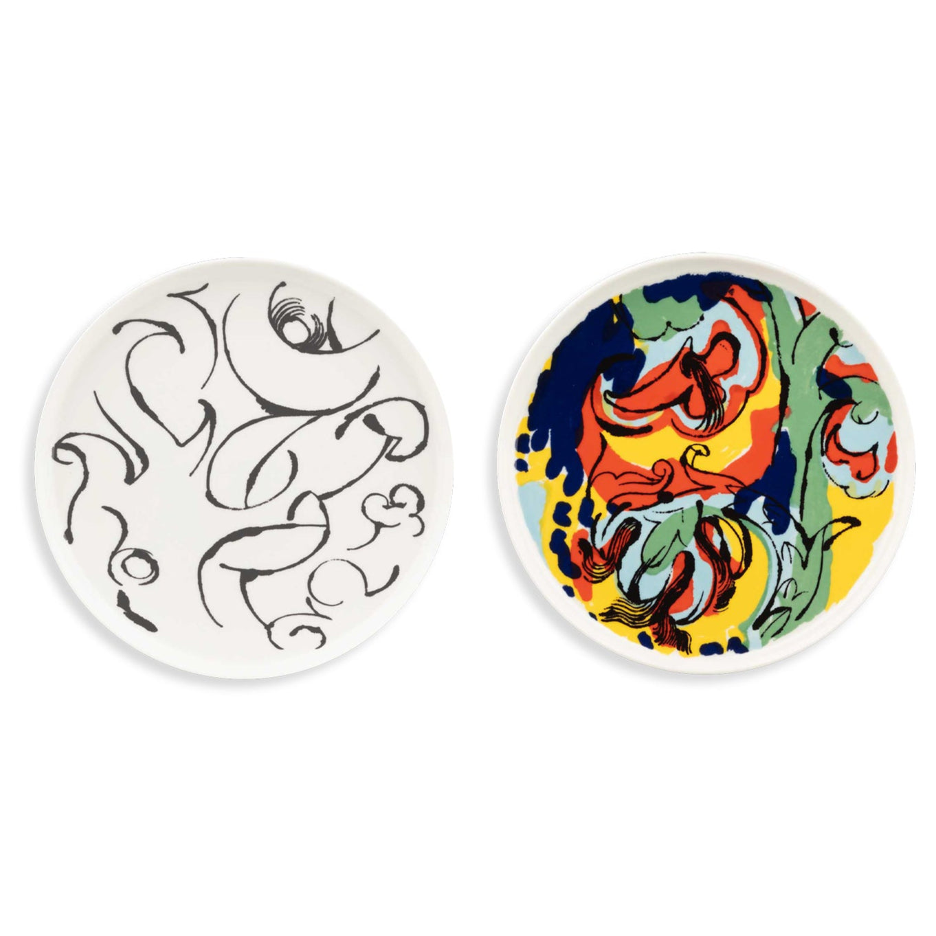 Oiva Vildstjälk & Kraftmo Plates, Set of 2 Eleish Van Breems Home