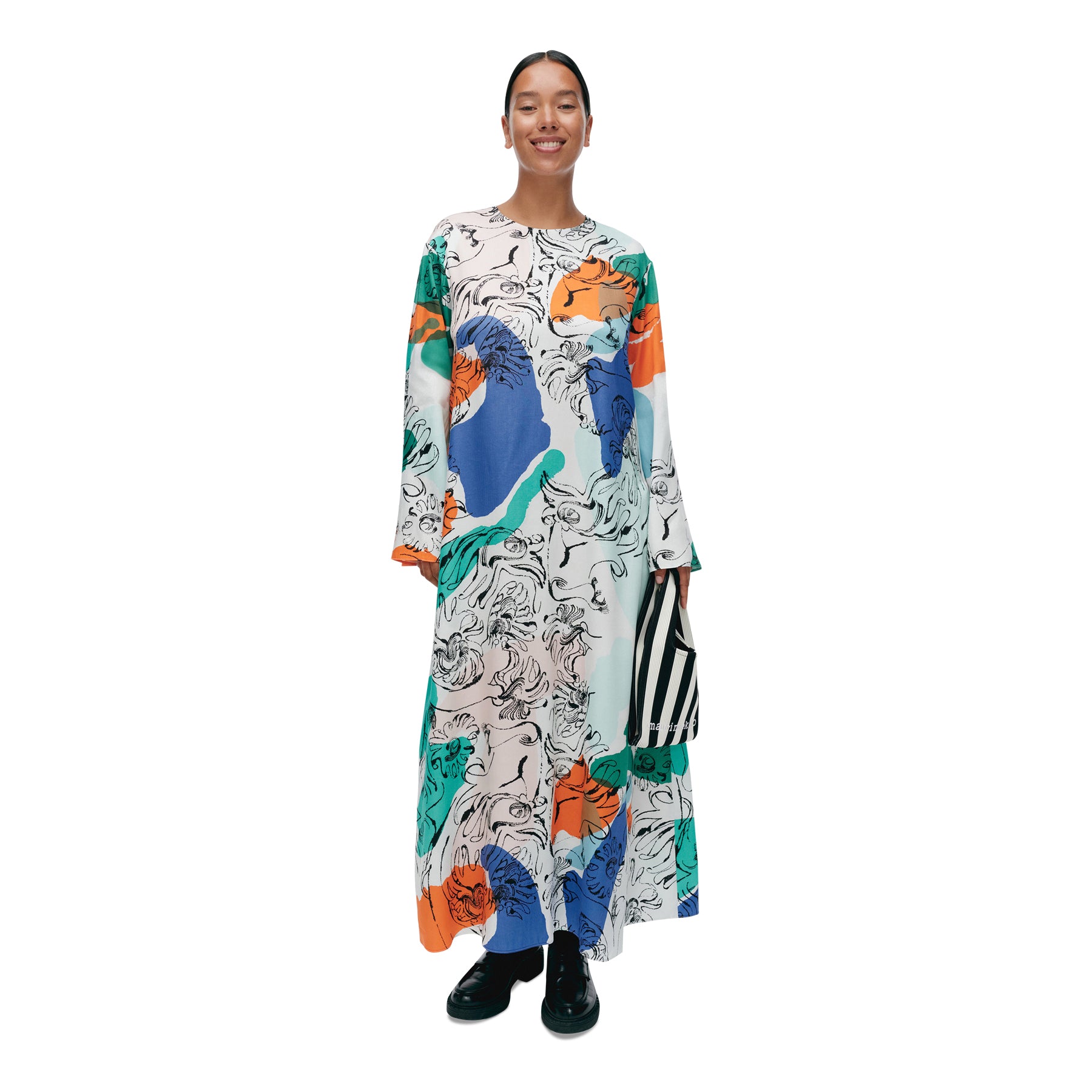 marimekko long dress Marimekko Migot Unikko Dress