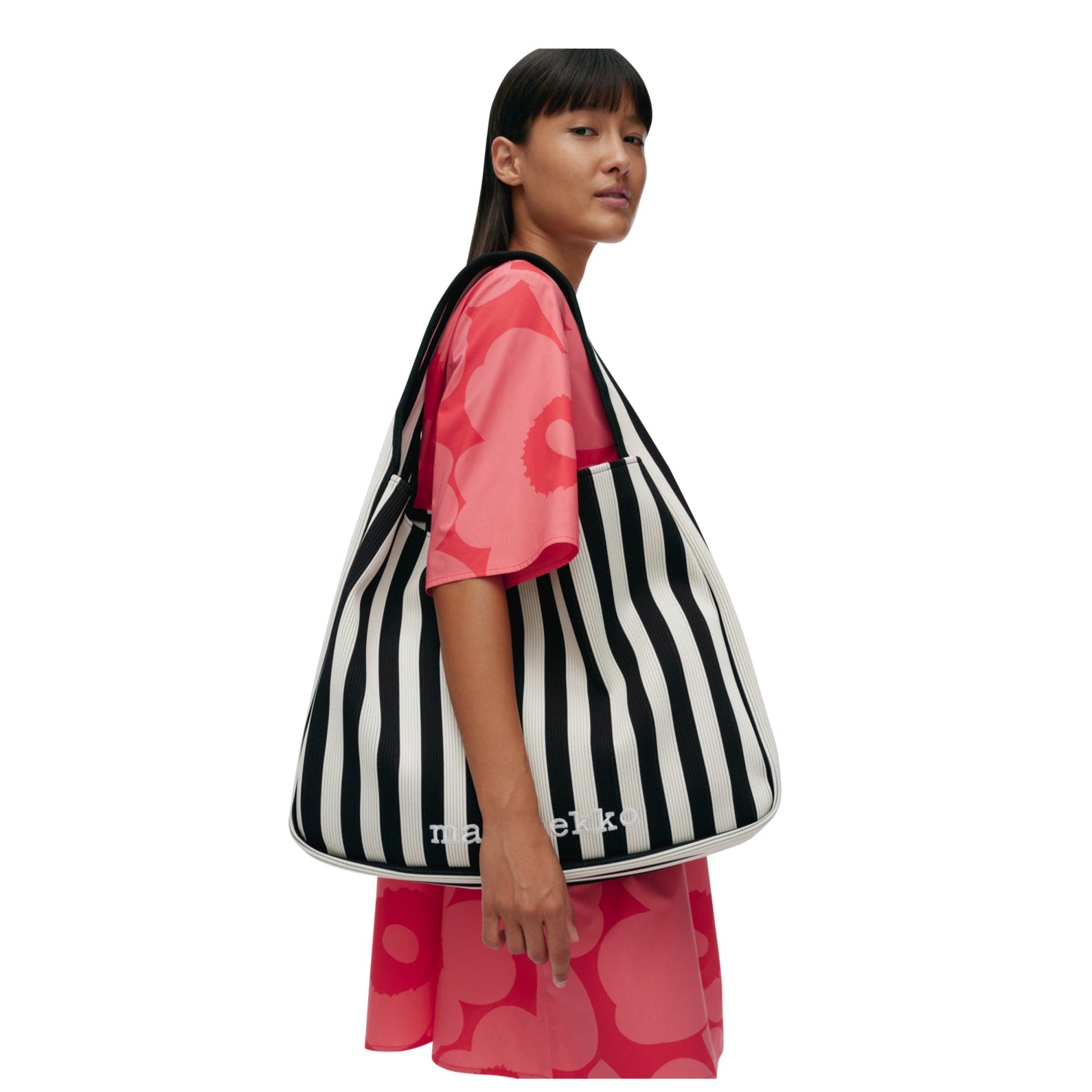 Marimekko Large Knitted Merirosvo Shoulder Bag - Eleish Van