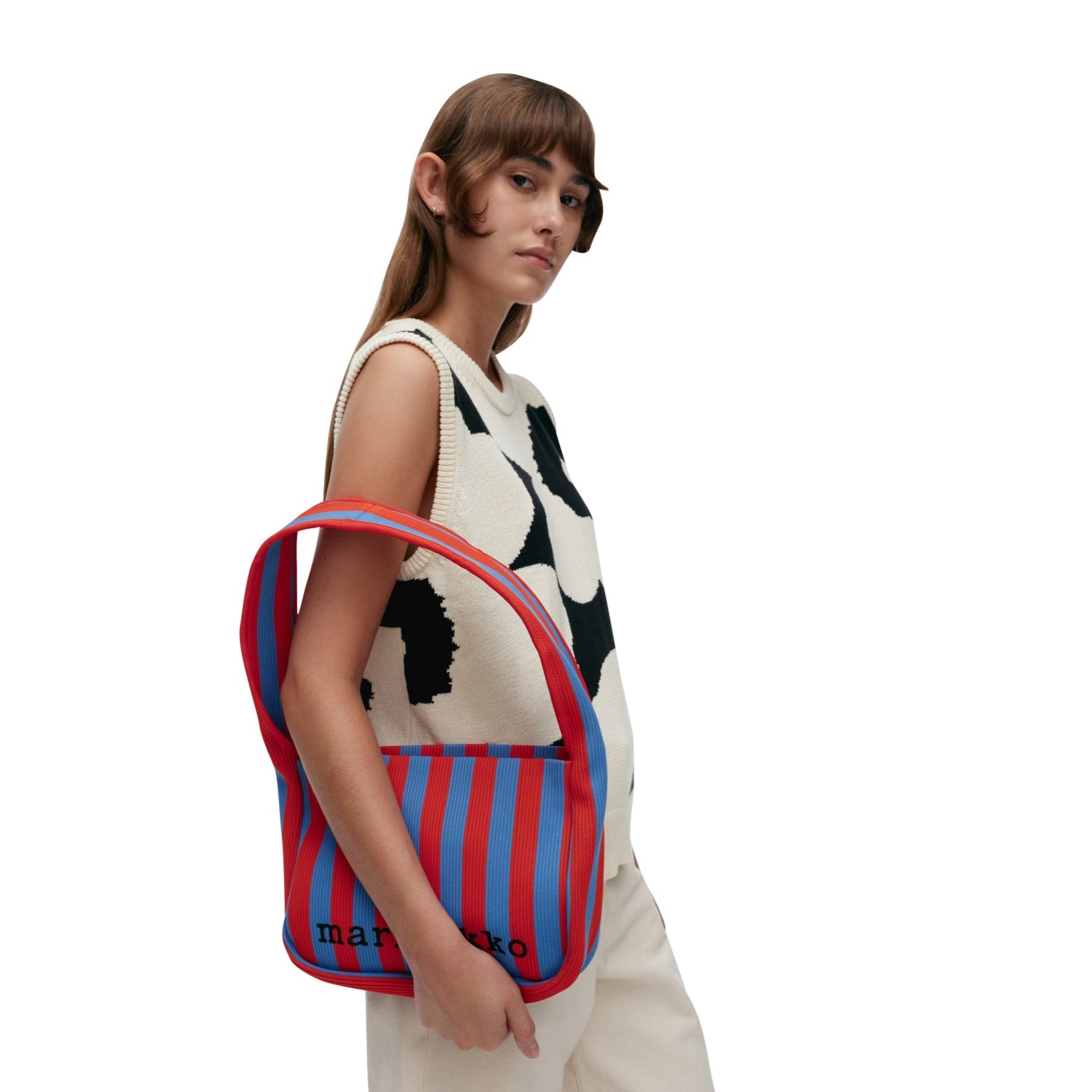 Marimekko Knitted Merirosvo Shoulder Bag - Eleish Van Breems