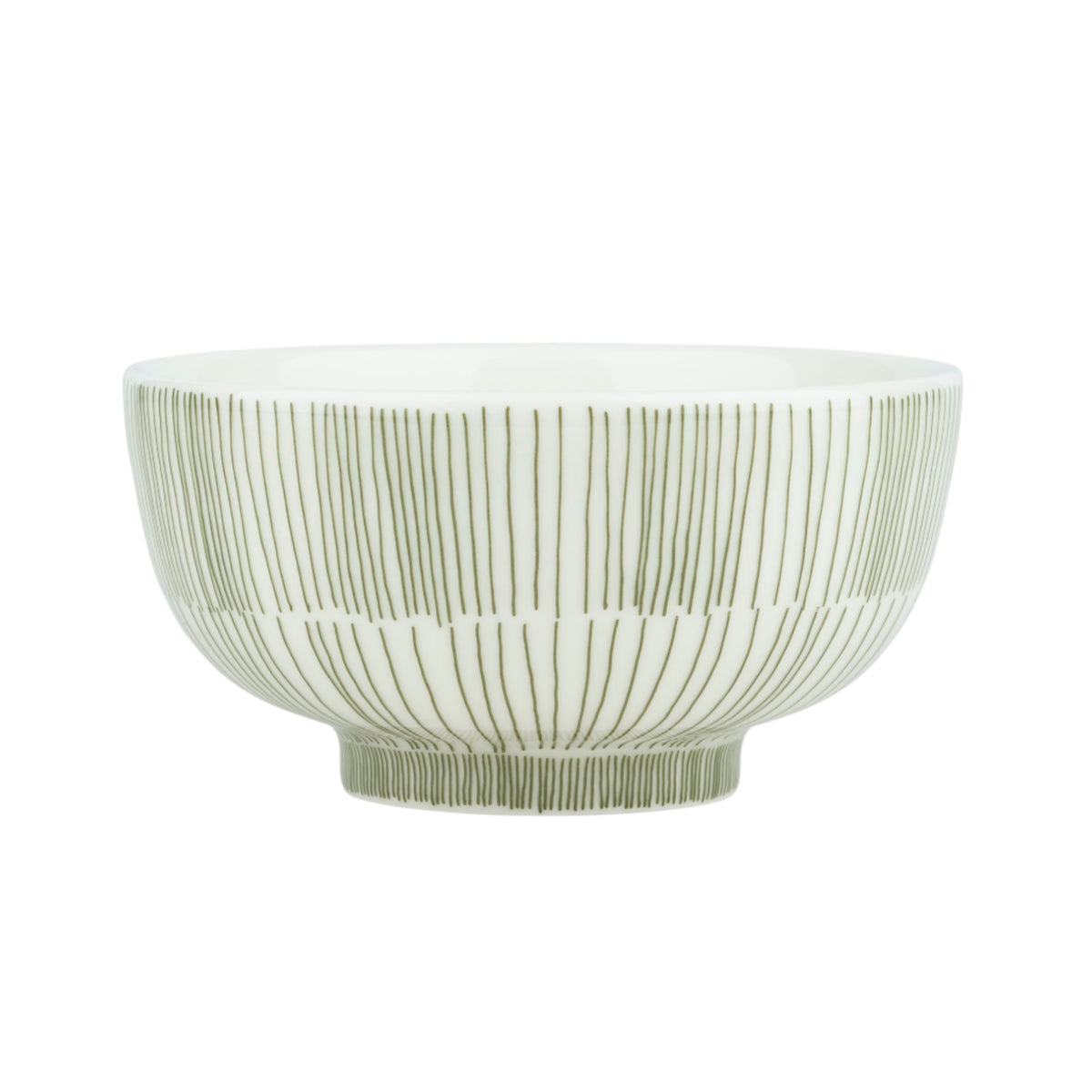 Marimekko Oiva / Kukat Puhkeavat Bowl in Forest Green Eleish Van Breems Home