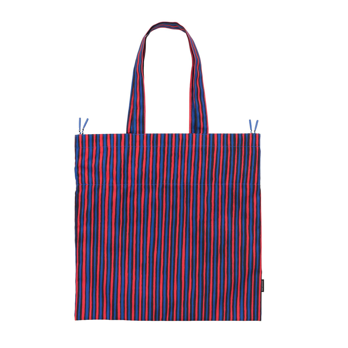 Marimekko Metka Piccolo Kioski Shoulder Bag, Blue and Red Eleish Van Breems Home