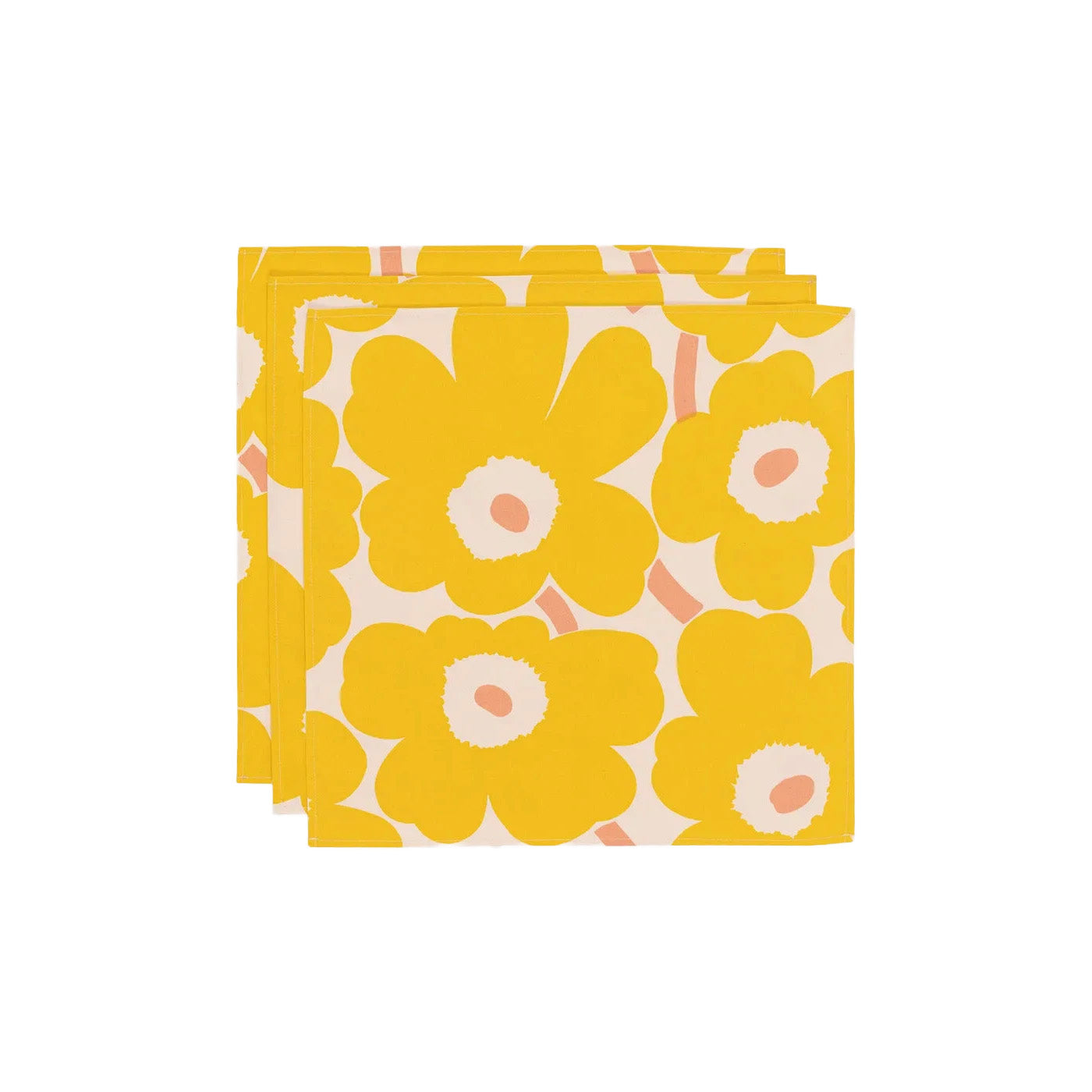 Marimekko Pieni Unikko Set of 3 Napkins - Eleish Van Breems Home