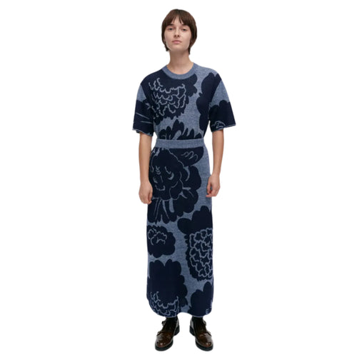 ☆ marimekko ☆ Sivellys Pioni 550 - スカート Marimekko Sivellys Pioni Knitted Skirt - Eleish Van Breems Home