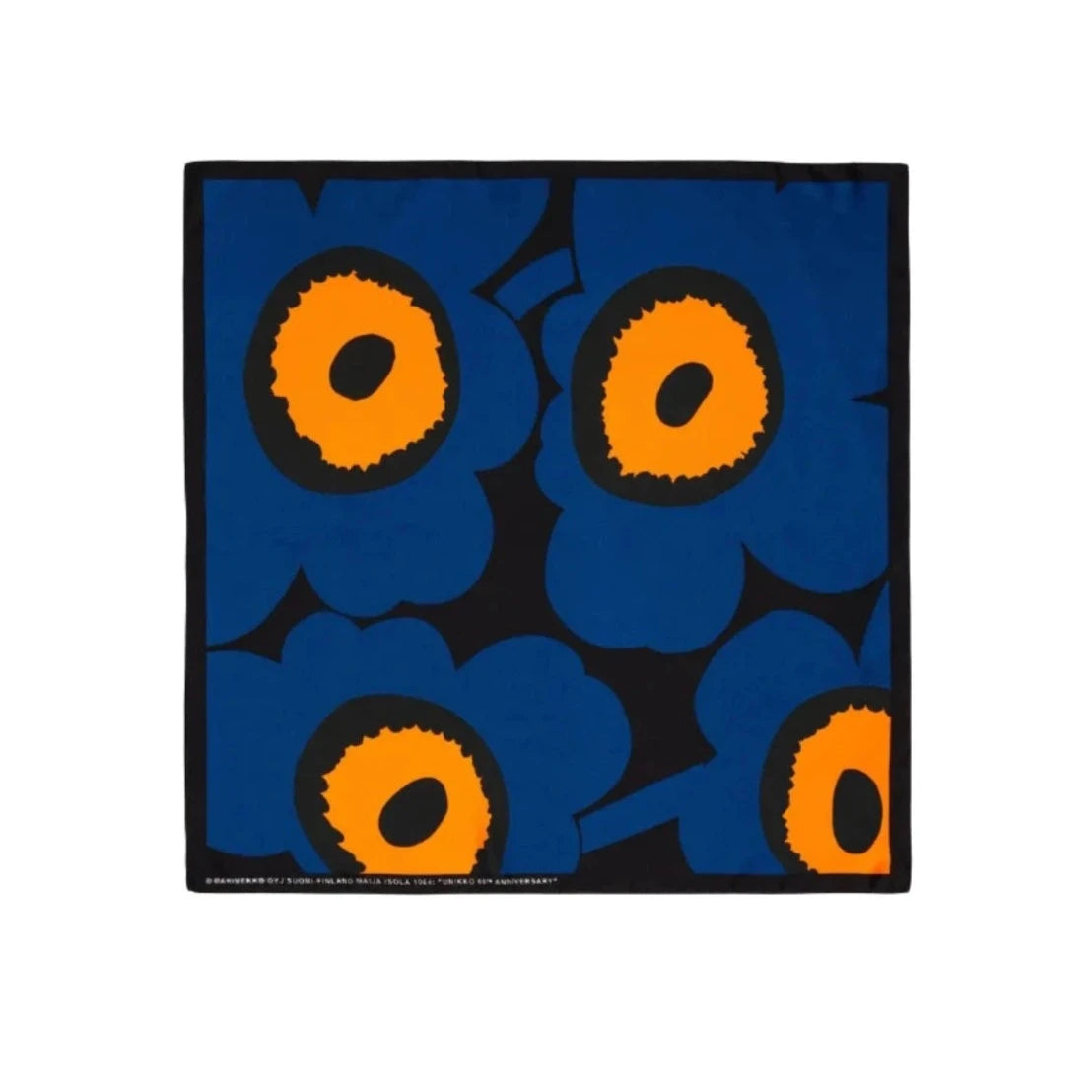 Marimekko Lauhtua Unikko Silk Scarf Eleish Van Breems Home