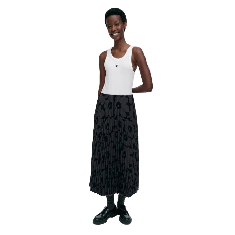 Marimekko Kedol Unikko Placement white Tank Top Eleish Van Breems Home