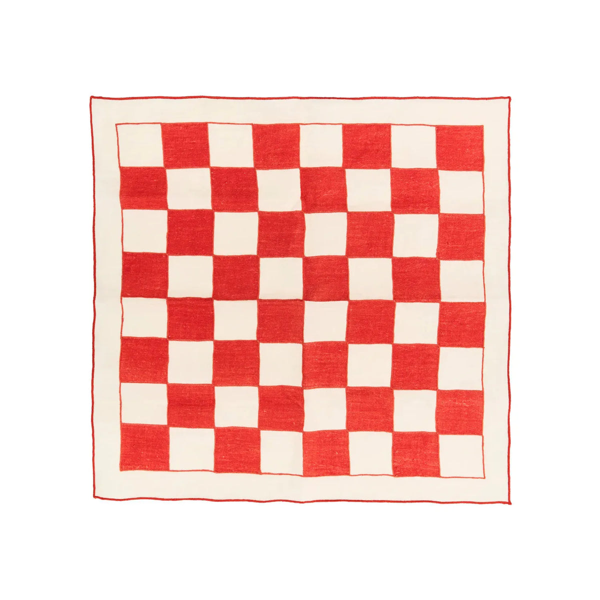 Chessboard Linen Napkins (Set of 4) Eleish Van Breems Home