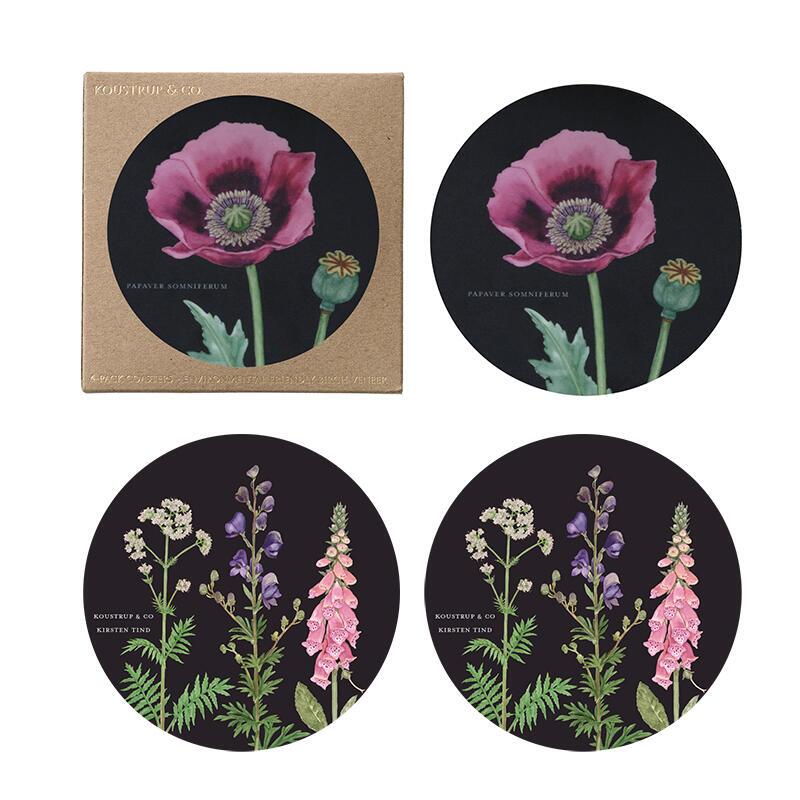 2 Sided Coasters, Set of 4 Eleish Van Breems Home
