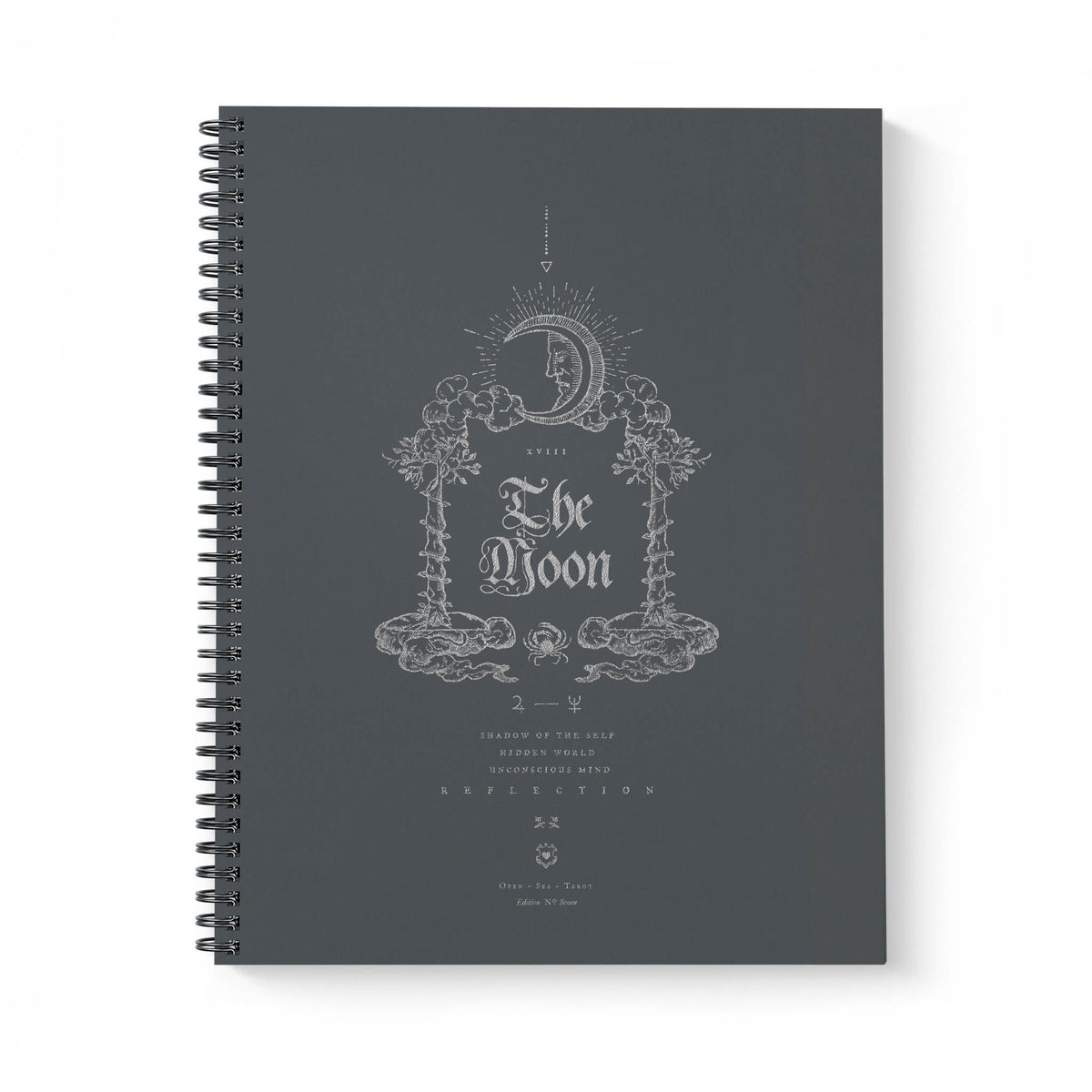 The Moon Spiral Notebook Shadow Journal Eleish Van Breems Home