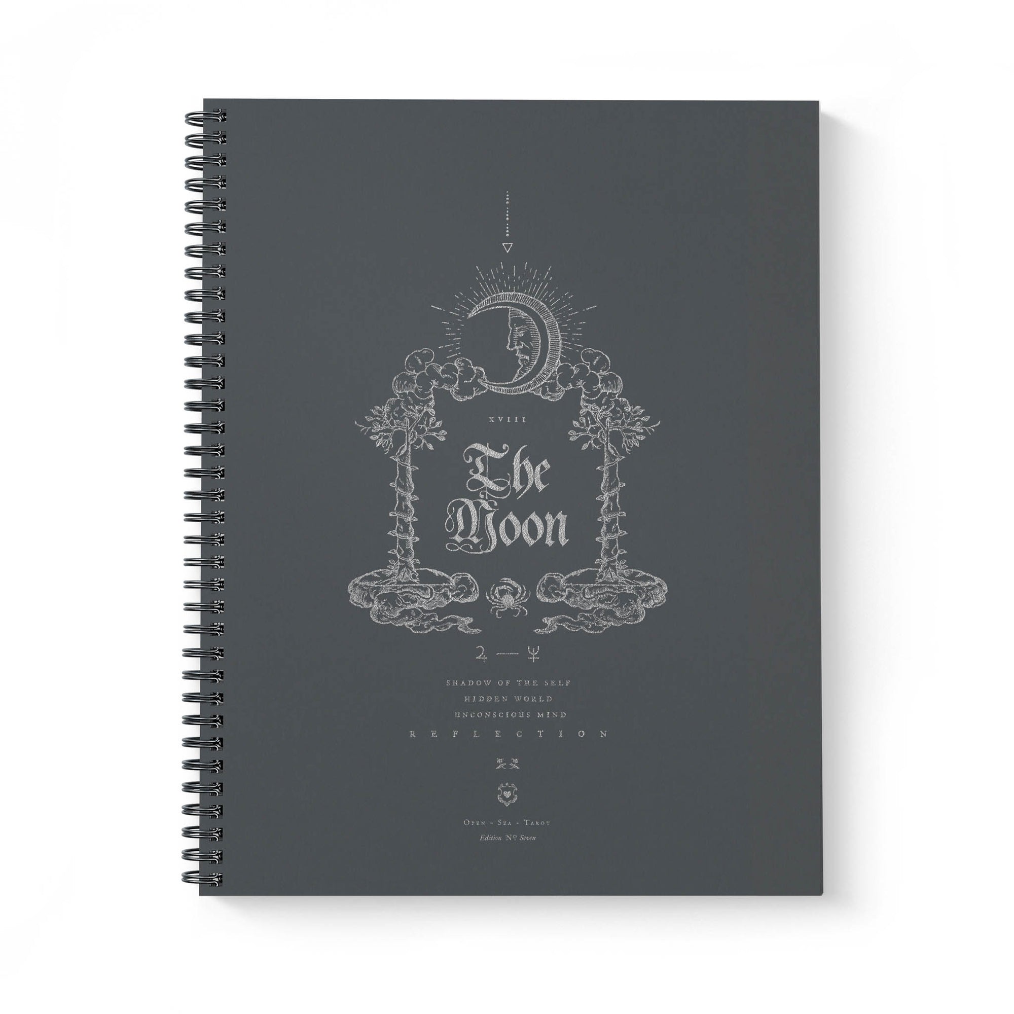The Moon Spiral Notebook Shadow Journal Eleish Van Breems Home