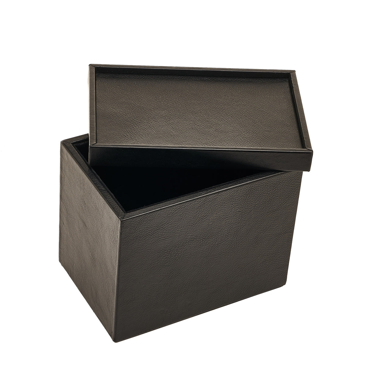 Leather Keepsake Boxes Set Of 6, Nero Eleish Van Breems Home