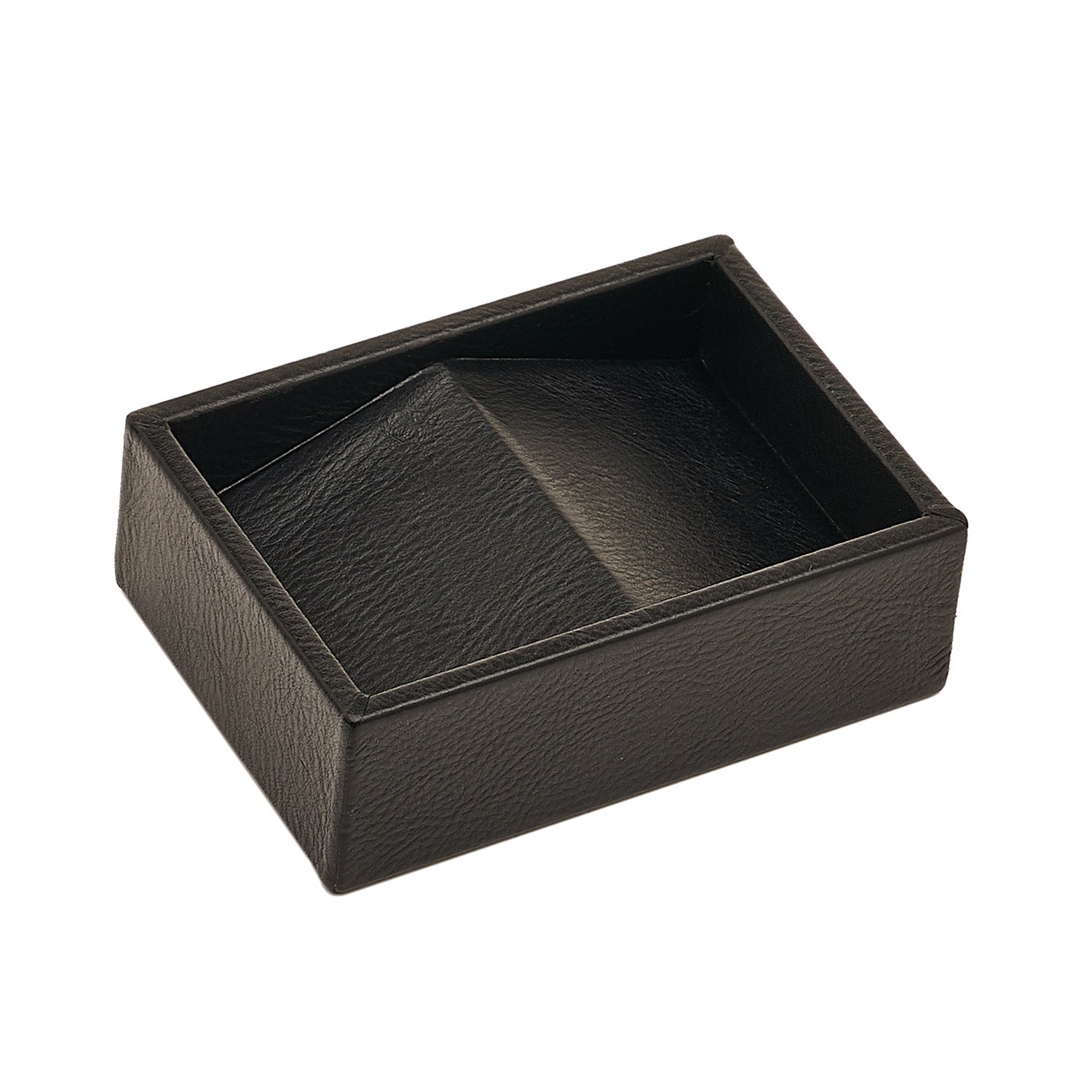 Leather Keepsake Boxes Set Of 6, Nero Eleish Van Breems Home