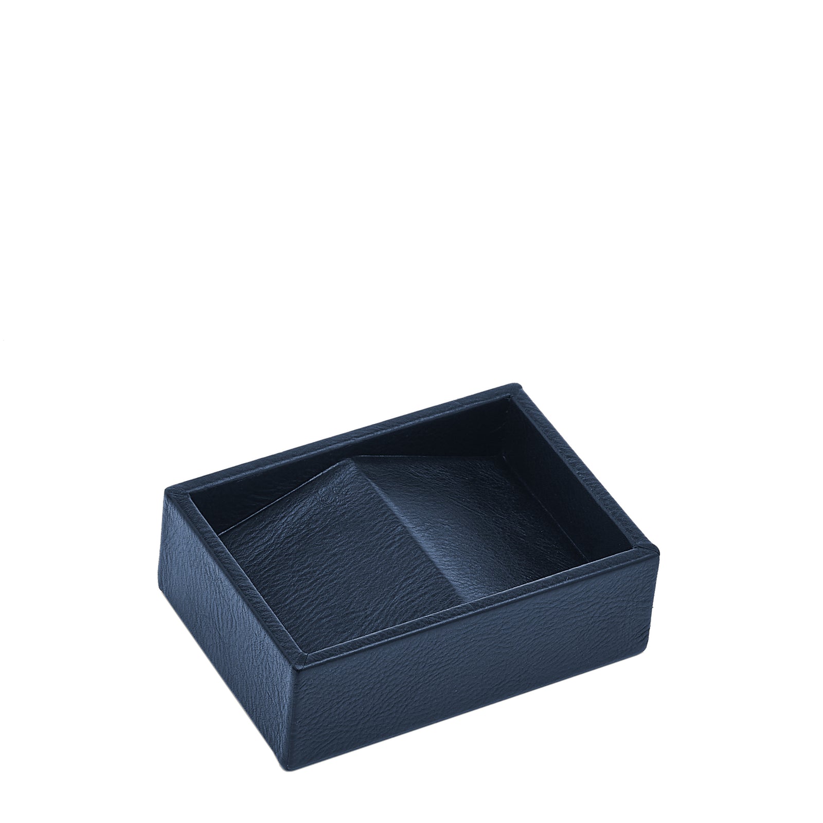 Leather Keepsake Boxes Set Of 6, Blu Oltremare Eleish Van Breems Home
