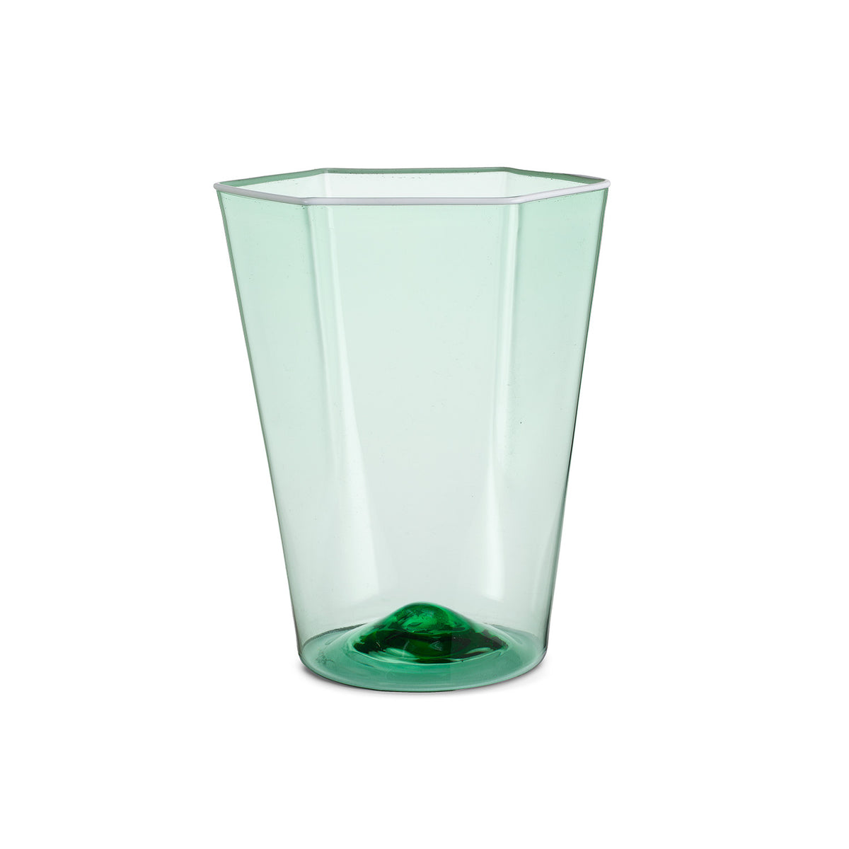 Murano Glass Octagonal Drinking Glasses Eleish Van Breems Home